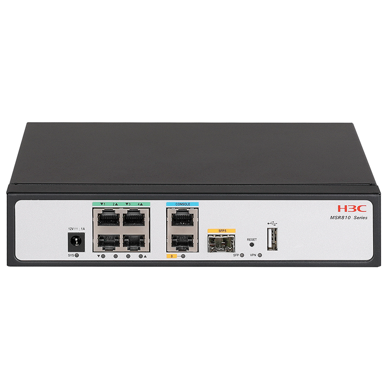 H3C MSR810-SI 企业级6端口千兆路由器